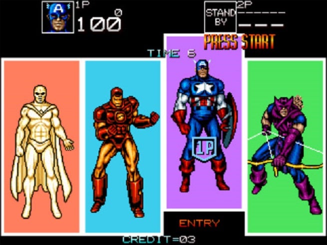 Throwback Thursday: Captain America and the Avengers Arcade Game